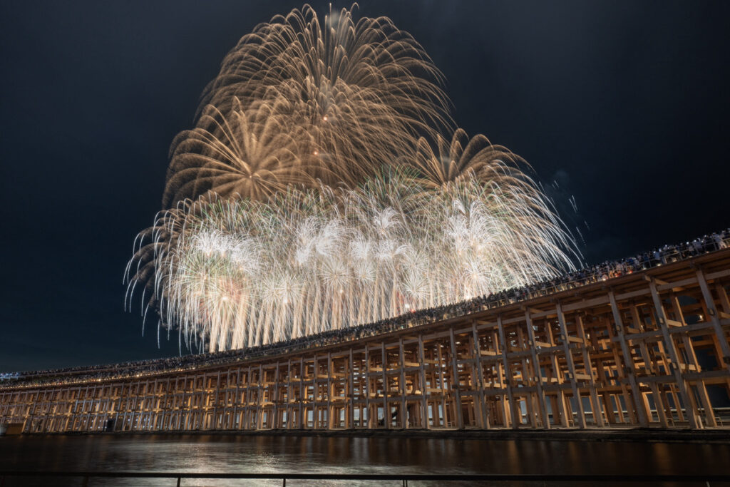 大阪・関西万博のEXPO Thanks 花火大会